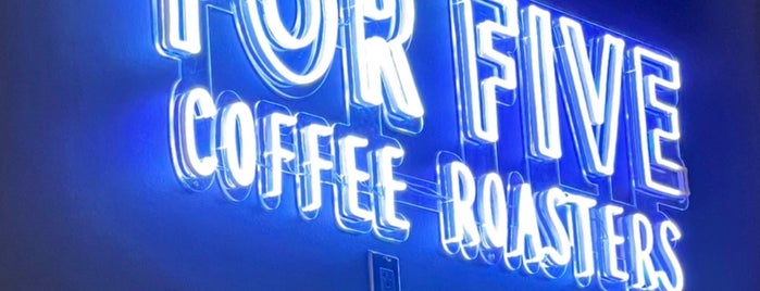 For Five Coffee Roasters is one of DMV.