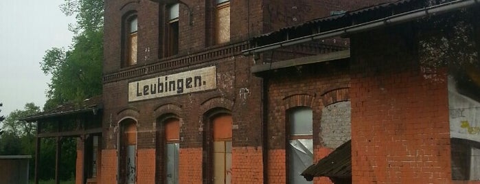 Bahnhof Leubingen is one of Bahnhöfe BM Erfurt.