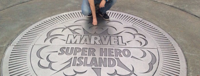 Marvel Superhero Island is one of Tempat yang Disukai Pedro.