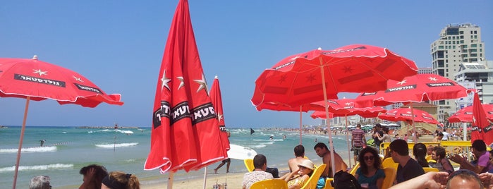 Aviv Beach is one of Tel Aviv.