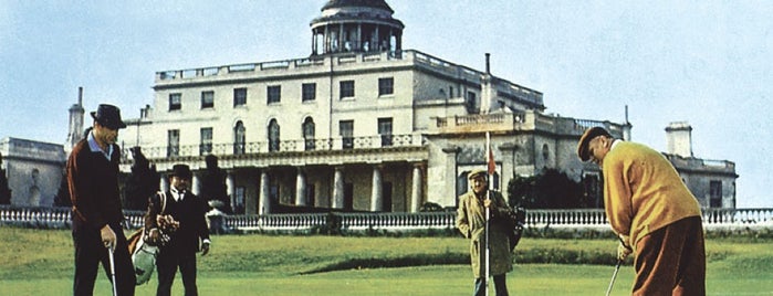 Stoke Park Country Club, Spa & Hotel is one of Goldfinger (1964).