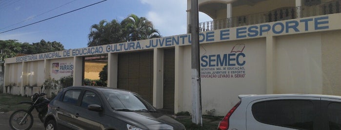 Semec - Secretaria Municipal de Educação, Cultura, Juventude e Esporte is one of Educação em Paraíso do Tocantins.