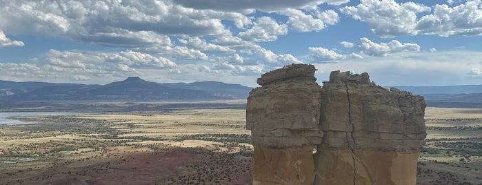 Chimney Rock is one of NM.