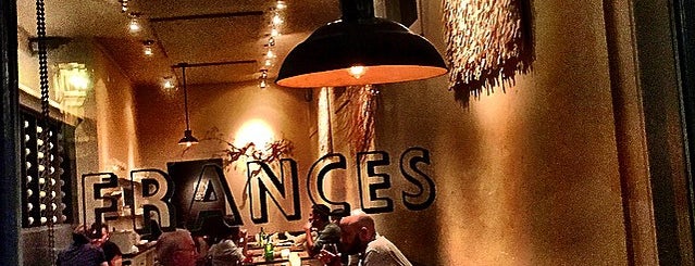 Frances is one of Do it Right: The 15 Best Authentic Places in SF.