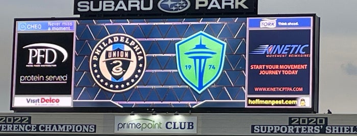 Subaru Park is one of MLS Stadiums.