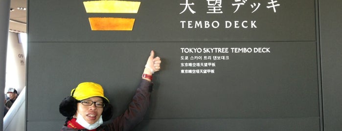 Tokyo Skytree Tembo Deck is one of Japan.
