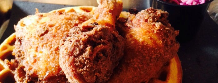 The Dirty Bird Chicken + Waffles is one of Fried chicken.