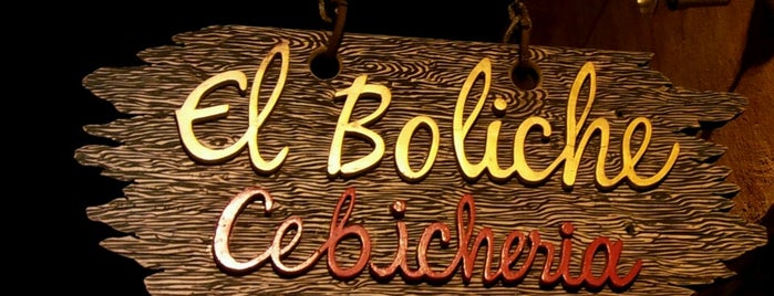 El Boliche Cebicheria is one of Cartagena.