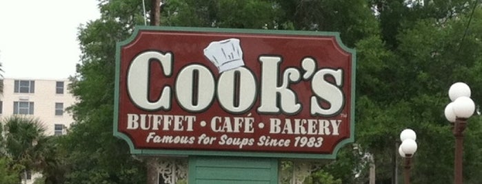 Cook's Cafe is one of 20 favorite restaurants.