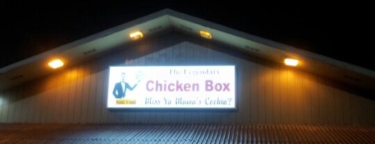 The New Chicken Box Cafe is one of Fried Chicken.