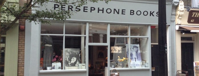 Persephone Books is one of London.