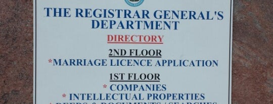 Office of the Registrar is one of Bahamas Legal.