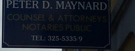 Peter D. Maynard Counsel & Attorneys is one of Bahamas Legal.