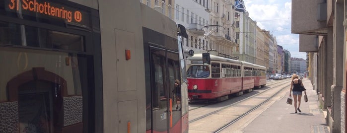 H Obere Augartenstraße is one of WienTramEdit.