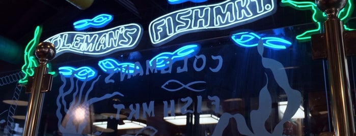 Coleman's Fish Market is one of WV Places.