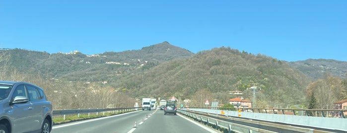 A12 - Brugnato is one of %Autostrada A12 «Azzurra».