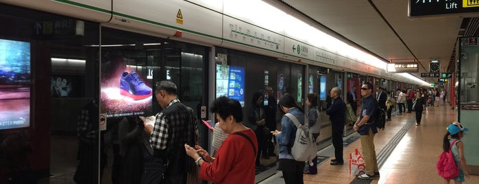 MTR Mong Kok Station is one of Fragrant Harbour HK.