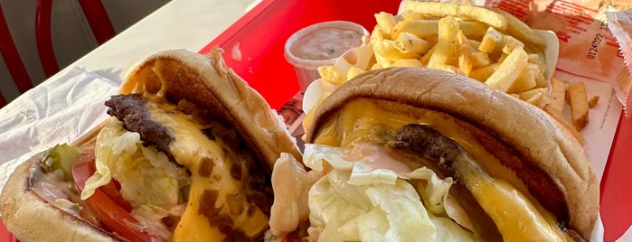 In-N-Out Burger is one of 20 favorite restaurants.