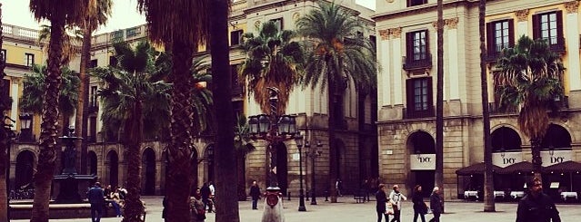 Plaça Reial is one of barcelona.