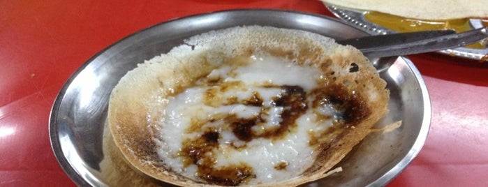 Shakti Chelo's Appam Stall is one of the Msian eats.