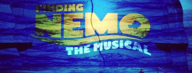 Finding Nemo - The Musical is one of WdW Animal Kingdom.