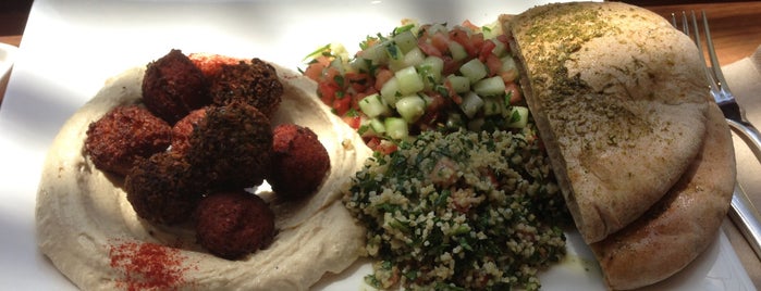 Taïm Falafel and Smoothie Bar is one of NY.