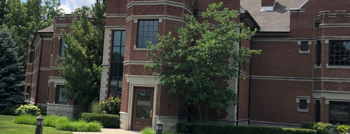 Delta Tau Delta Headquarters is one of Indianapolis Fraternity HQ Tour.
