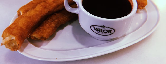 Chocolatería Valor is one of Madrid options.