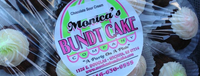 Monica's Bundt Cake is one of Shop Small Wichita.