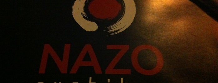 Nazo Sushi Bar is one of Restaurantes.