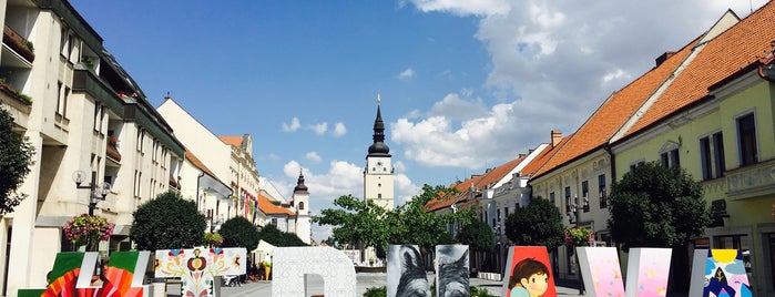 Pešia zóna is one of Szlovákia - Látnivalói.
