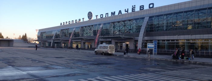Международный аэропорт Толмачёво (OVB) is one of Услуги.