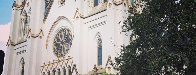Cathedral of St. John the Baptist is one of Savannah.