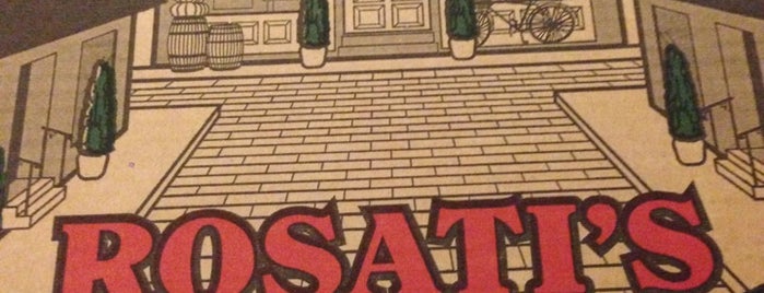 Rosati's Pizza is one of Lugares guardados de Mike.