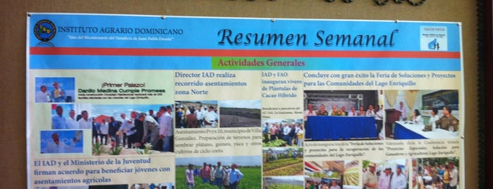 Instituto Agrario Dominicano is one of Posti che sono piaciuti a Gloribel.