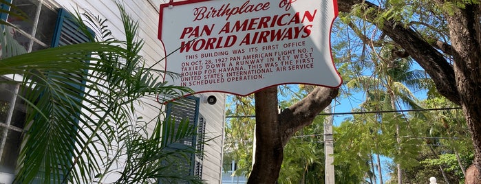 Birthplace of Pan American Airlines is one of Florida Keys.