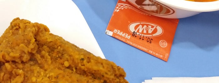 A&W is one of Charles Ryan's recommended eating places.