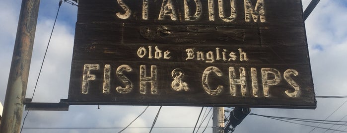 Stadium Fish and Chips is one of Rhody Clam Shacks.