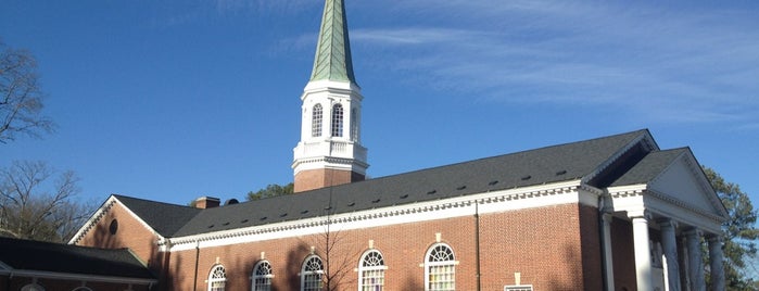 First Christian Church Of Decatur is one of สถานที่ที่บันทึกไว้ของ Carl.