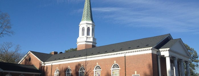 First Christian Church Of Decatur is one of Posti salvati di Carl.