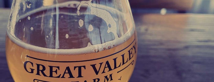 Great Valley Farm Brewery is one of #itsknapptime.