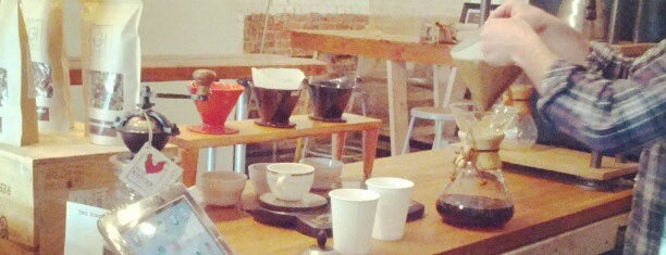 Crop to Cup Coffee is one of Come down the slope to eat in Gowanus!.