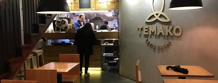Temako is one of Restaurantes de sushi no Grande Porto.