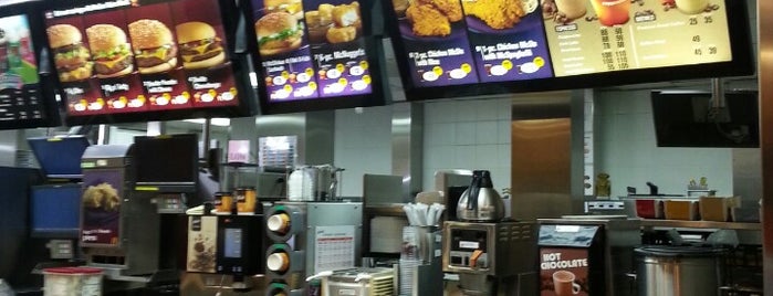 McDonald's is one of Christian : понравившиеся места.