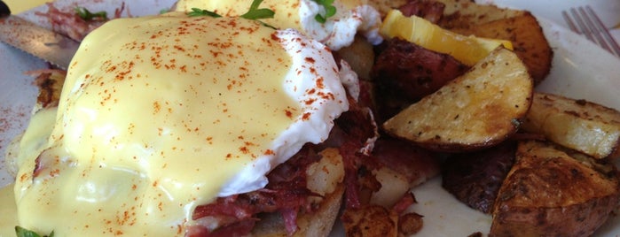 Renee's Cafe is one of America's 50 Best Eggs Benedict Dishes.