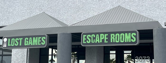 Lost Games Escape Rooms is one of Las Vegas.