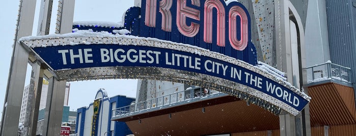 The Reno Arch is one of U.S. Road Trip.