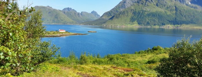 Austnesfjorden is one of Lofoten Islands.