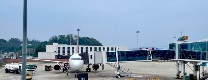 Zhangjiajie Hehua International Airport (DYG) is one of Airport.