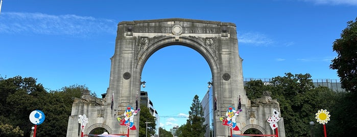 Bridge of Remembrance is one of Christchurch.